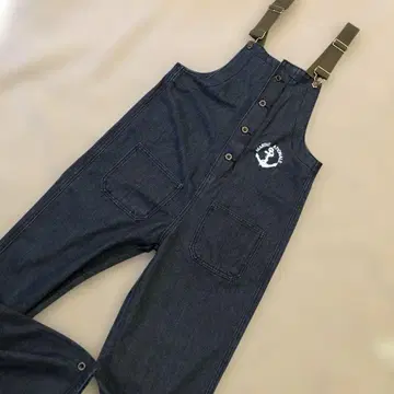 새상품급 MARINE ATIONALE 오버롤 세일러 오버롤