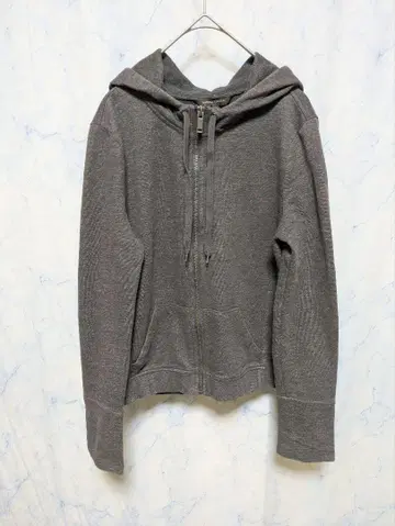 BANANA REPUBLIC 풀 집업 후드티 XS 그레이