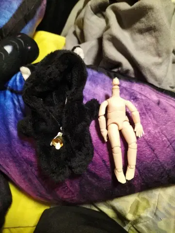 넨도로이드돌 몸체 고양이 인형옷