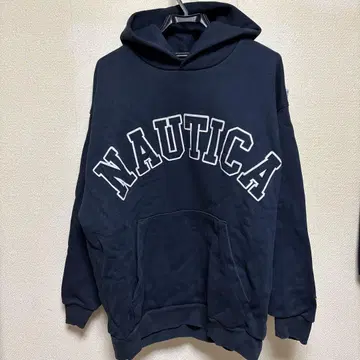 NAUTICA 네이비 후드티 M
