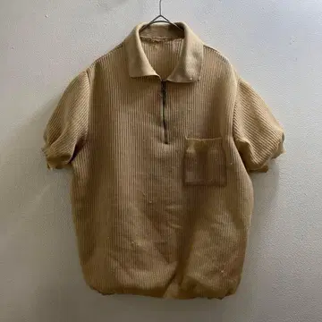 유럽 빈티지 셔츠 지퍼 유로 빈티지 70s 60s 희귀