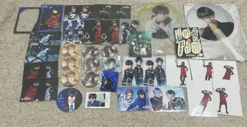 [ 무대 블루록 ] 블루스테 브로마이드 코스터 캔뱃지 머리끈