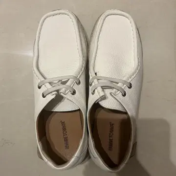 MINNETONKA 가죽 스니커즈 26cm 화이트