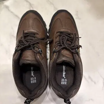 브라운 하이킹 슈즈풍 스니커즈 23.5cm EEE