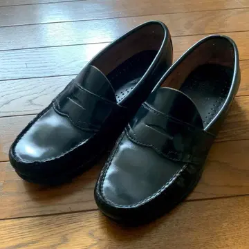 80년대 90년대 G.H. BASS 로퍼 가죽 USA 가죽 신발 25cm