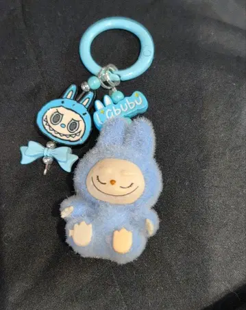라부부 키링 블루 labubu