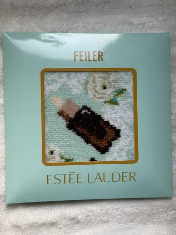FEILER ESTEE LAUDER 콜라보 손수건 FEILER 2