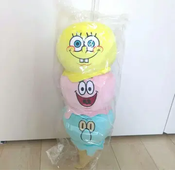 미개봉 새상품 스폰지 밥 트리플 아이스 BIG 봉제인형