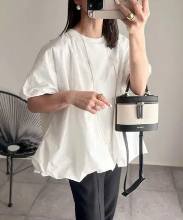 Emma Taylor 컷 부백 콤비 리버시블 풀오버