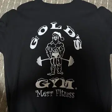 GOLD'S GYM 트레이닝복 L 사이즈 블랙