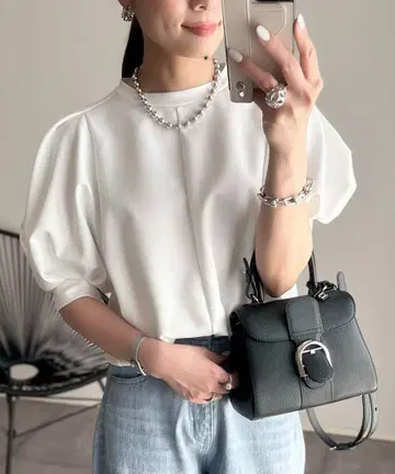 Emma Taylor 볼륨 슬리브 풀오버