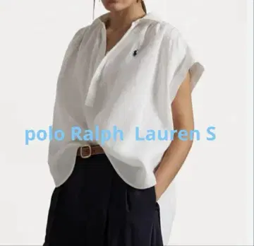 POLO 폴로 랄프로렌 린넨 프렌치 셔츠 블라우스 S