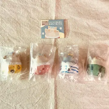 [전 4종 컴프 세트] 냥의 단란 후쿠후쿠 만마루쨩 오빤쓰 고양이상