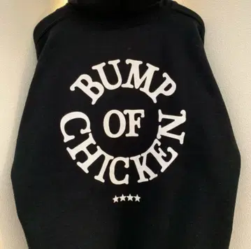 BUMP OF CHICKEN 한정 로고 후드티 S