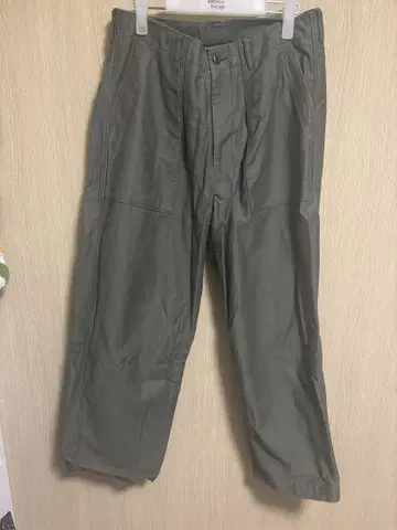 blurhms 23SS Cotton Satin Baker Pants