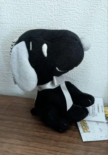 새상품 스누피 블랙 봉제 인형 키링