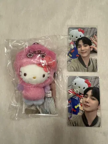 SHINee key 키티 봉제 인형 & 포토 카드 세트 2