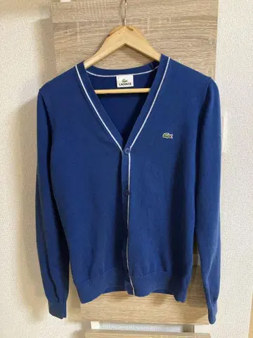 LACOSTE 네이비 가디건 사이즈 3