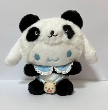 시나모롤 우에노 팬더 콜라보 봉제 인형