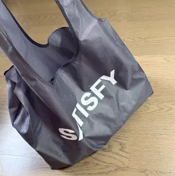 미사용 SATISFY Running tote bag 그레이 에코백