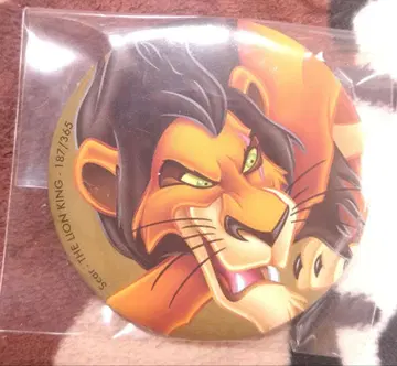 스카 365 시크릿 캔뱃지 디즈니 라이온 킹