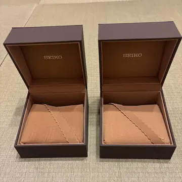 SEIKO 시계 케이스 2개 세트