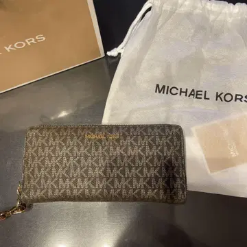 MICHAEL KORS 장지갑 브라운
