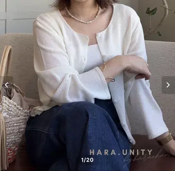 HARA.UNITY 린넨 가디건