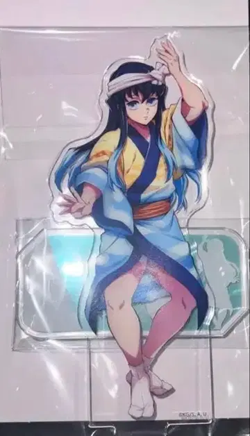 귀멸의 칼날 아와오도리 토키토 무이치로 아크릴 스탠드