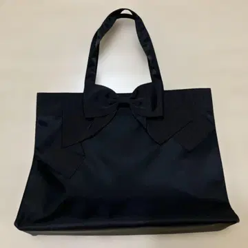 엠즈 그레이시 그로그랭 리본 토트백