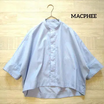 MACPHEE 맥피 코튼 블라우스 36 투모로우랜드