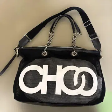 JIMMY CHOO 메쉬 숄더백