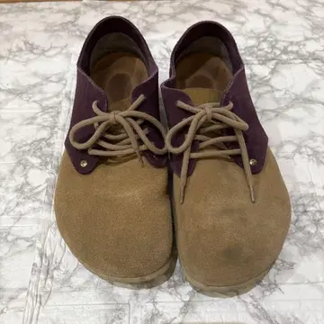 Birkenstock 로퍼 41 (26.5cm) 베이지 보라색