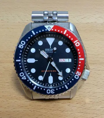 SEIKO 네이비 보이 작동품 SKX009K2 오토매틱 시계 세이코