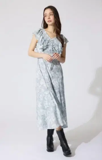 rienda 프릴 꽃무늬 원피스 S 사이즈