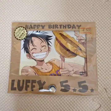 ONE PIECE HappyBirthday 브로마이드 세트 한정판 핀즈