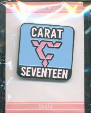SEVENTEEN FC 입회 혜택 핀 배지