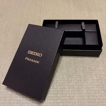 SEIKO PRESAGE 한정판 블랙 박스 (외 없음)