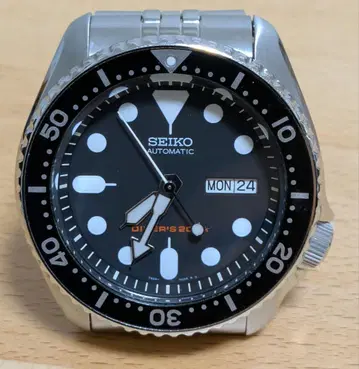 SEIKO 블랙 보이 SKX007K2 작동품 오토매틱 손목시계 세이코