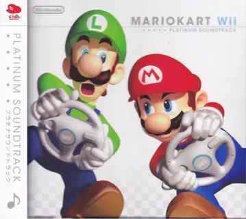 게임 CD 마리오 카트 Wii 플래티넘 사운드트랙