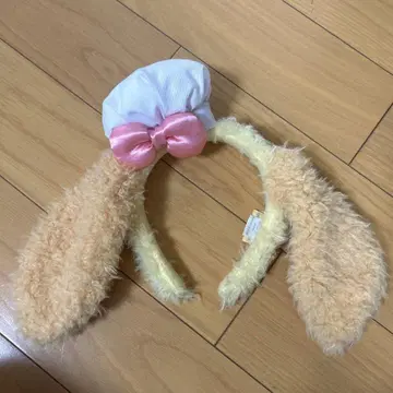 토끼 귀 리본 헤어밴드