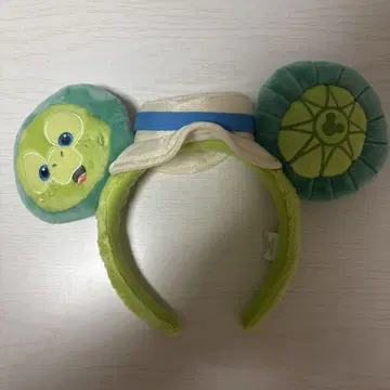 거북이 얼굴 머리띠 (모자 포함)