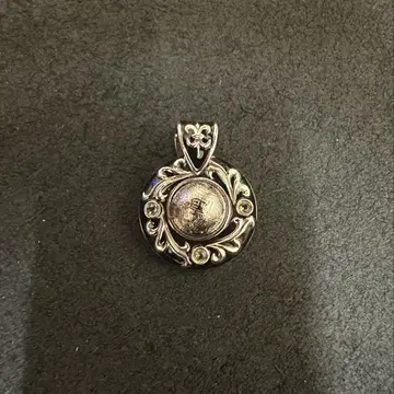 기베온 운석 몰다바이트 목걸이 silver925