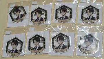 진격의 거인 리바이 Eureka 아크릴 배지 세트 2