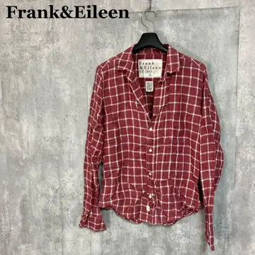 Frank&Eileen 린넨 체크 셔츠 XS