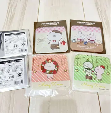 [미개봉 새상품] 우사마루 아크릴 코스터 묶음 판매