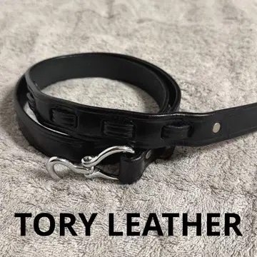 [컨디션 최상] TORY LEATHER 후크 벨트