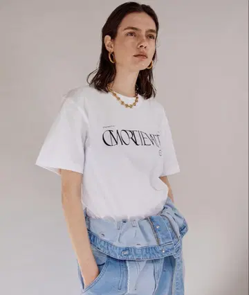 MAISON SPECIAL CMORTIEVATE 로고 TEE