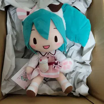 미쿠 봉제 인형 약 30cm
