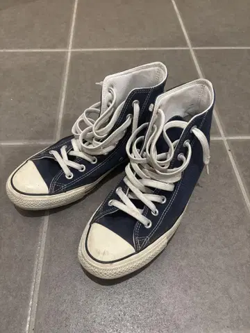 CONVERSE 100주년 모델 하이컷 네이비